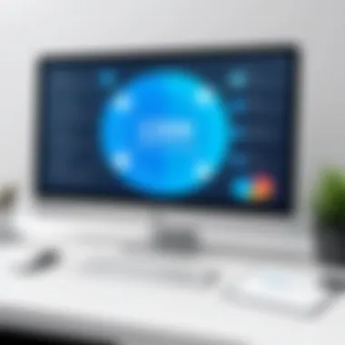 Graphical representation of CRM benefits