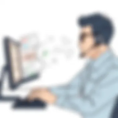 Effective Marketing Automation in Action Business professional utilizing ActiveCampaign for marketing automation