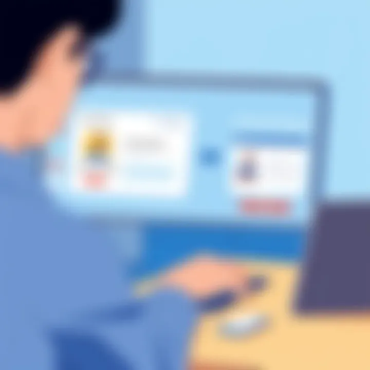 User engaging with the ActiveCampaign onboarding process