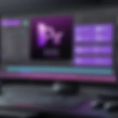 Overview of Adobe Premiere Pro interface showcasing various editing tools