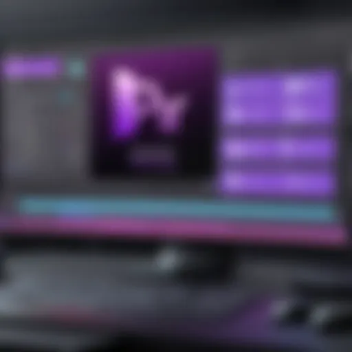 Overview of Adobe Premiere Pro interface showcasing various editing tools