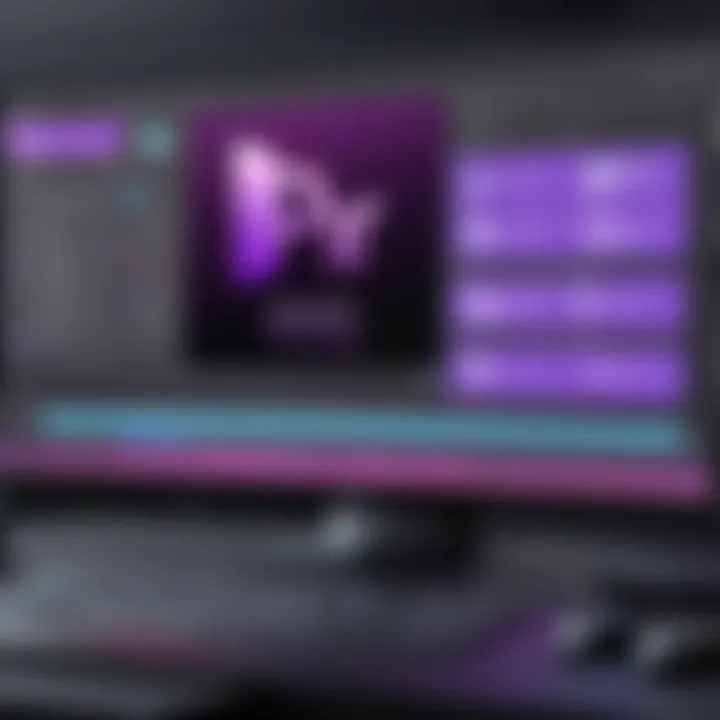Overview of Adobe Premiere Pro interface showcasing various editing tools