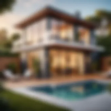 Sophisticated Airbnb Property Exterior Elegant Airbnb property exterior view
