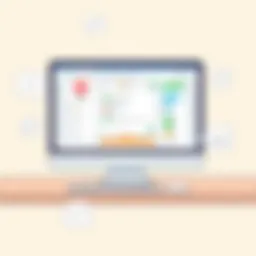 User interface of Buffer showcasing scheduling features