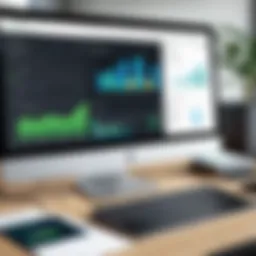 Overview of QuickBooks Online dashboard showcasing features