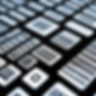 An illustration of barcode integration with existing software.