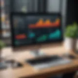 Detailed dashboard showcasing Blackbaud Financial Edge interface