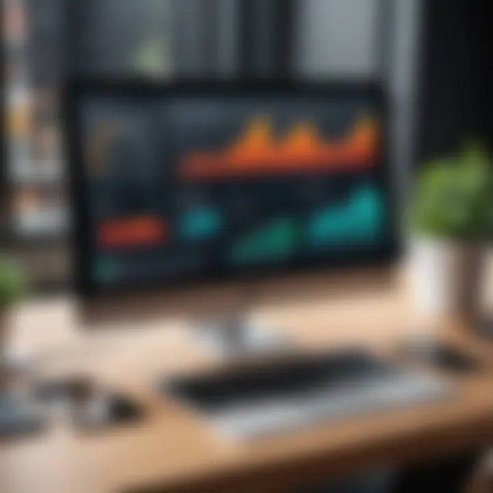 Detailed dashboard showcasing Blackbaud Financial Edge interface