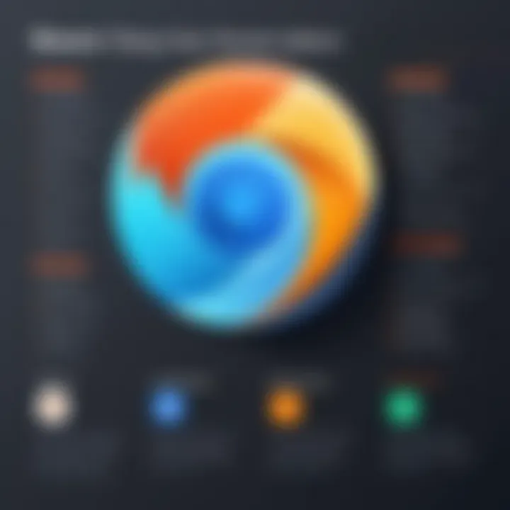 Comparison chart of Brave and competitor browsers' safety features