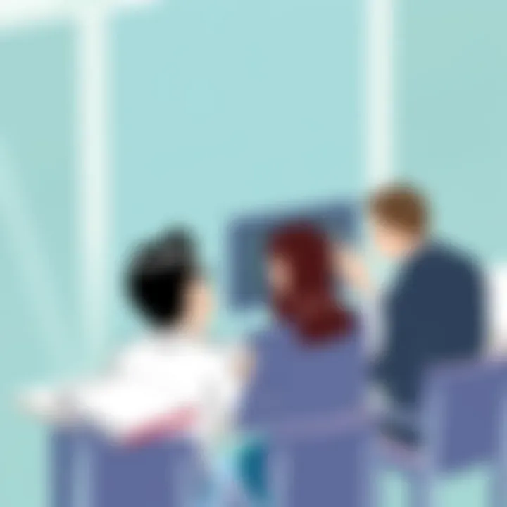 Collaborative Approaches to Appointment Management A team collaborating and discussing scheduling solutions