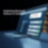 Exploring Advanced Features of Scheduling Software A digital interface showcasing appointment scheduling features