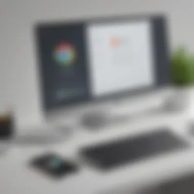 Effortless Device Management with Chrome Remote Desktop Visualization of seamless device control remotely