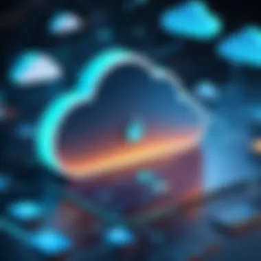 Security Features in Cloud Solutions Infographic on security features of cloud solutions