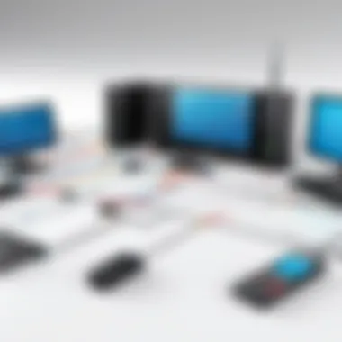 Integration of VoIP with Existing Infrastructure Diagram showcasing the integration of VoIP with traditional systems