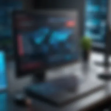 Graphical representation of modern cyber threats
