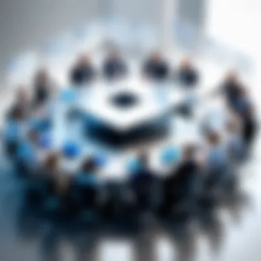 Team Collaboration in VersionOne Illustration of team collaboration features in VersionOne