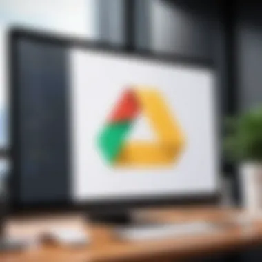 Security Measures for Google Drive A chart highlighting security measures for protecting data in Google Drive.