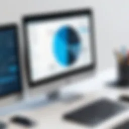 Illustration of diverse software interfaces for time tracking