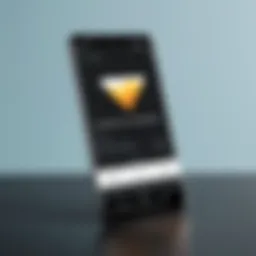 Overview of WeTransfer interface on Android