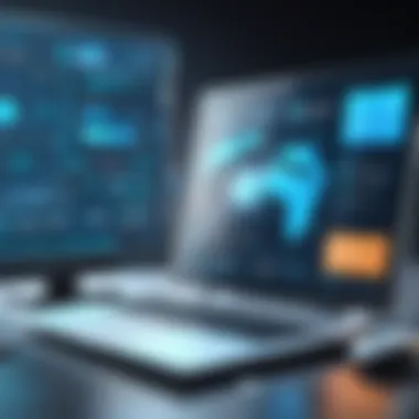Futuristic Technologies in Document Management A futuristic depiction of emerging technologies in document management