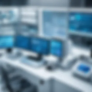 Integration of clinical laboratory systems with healthcare networks