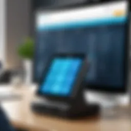 Dynamic interface showcasing RMH POS features