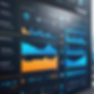 Graphical representation of project timelines and milestones.