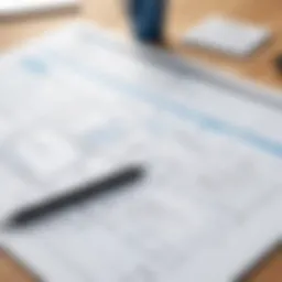 A detailed chart showcasing various construction estimating methodologies