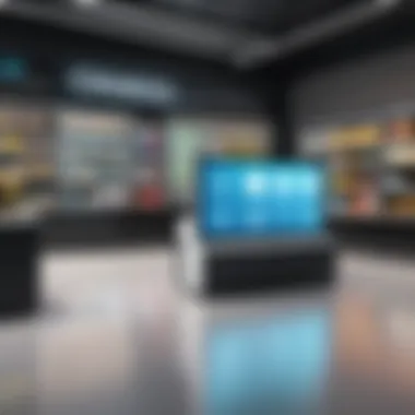 Integrating Systems for a Seamless Retail Experience A visual representation of software integration with various retail operations