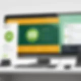 Creating a SurveyMonkey account interface