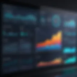 Advanced data visualization dashboard showcasing analytical insights