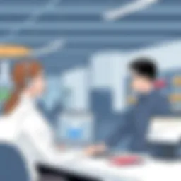 Customer interaction in a dealer center