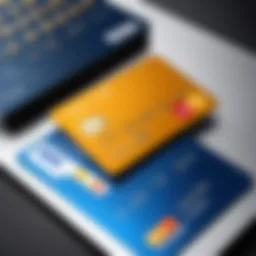 Conceptual representation of discount credit card processing