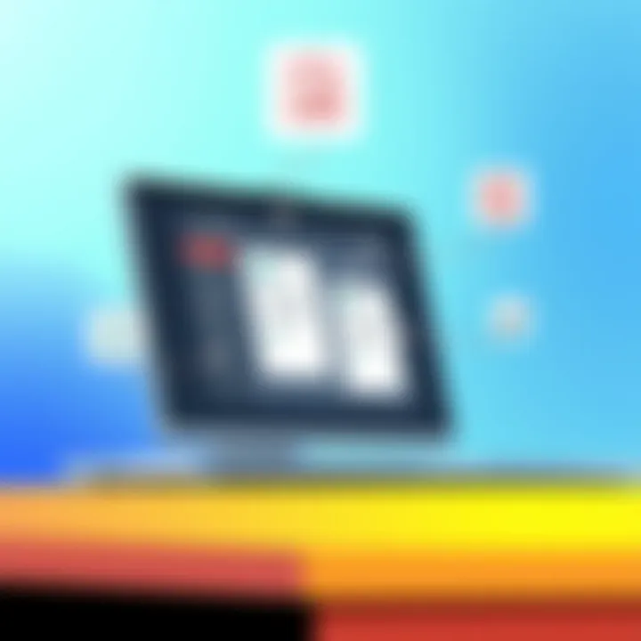 Illustration of document organization in CamScanner Free