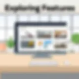 Detailed view of drywall takeoff software interface showcasing features