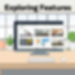 Detailed view of drywall takeoff software interface showcasing features