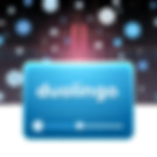 Duolingo logo with a modern twist