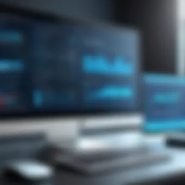 Illustration showcasing the efficiency and optimization achieved through E-Business Suite