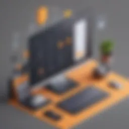Elegant dropshipping platform interface for 2022