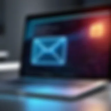 Future Trends in Email Verification Technology Futuristic technology representing advancements in email verification