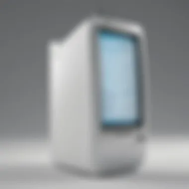 Sleek Automated Check-In Kiosk Design Streamlined Check-In Kiosk