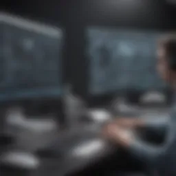 Innovative visual representation of closed captioning software