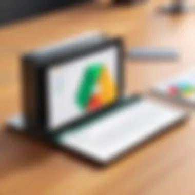 Exploring Enterprise Package Features in Google Drive for Business Creative Illustration of Enterprise Offering Features in Google Drive for Business