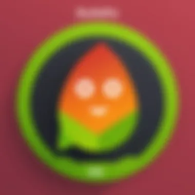 Graph illustrating user engagement statistics on Duolingo