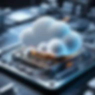 Cloud Technology in Manufacturing A visual representation of cloud technology in manufacturing