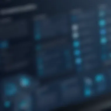 Key Features of SaaS for Manufacturing An infographic illustrating key features of SaaS for manufacturing
