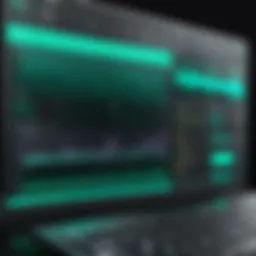 User interface of Adobe Audition showcasing audio editing features