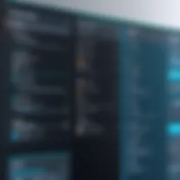 An interface comparison of design software alternatives