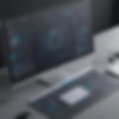 Abstract representation of design software selection process