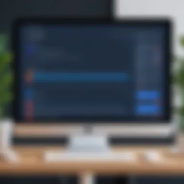 User-friendly interface of a page builder